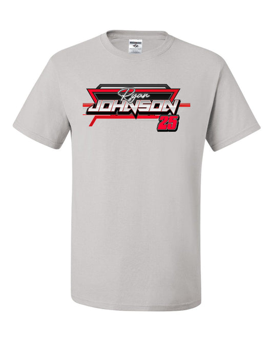 Ryan Johnson Racing T-shirt Silver