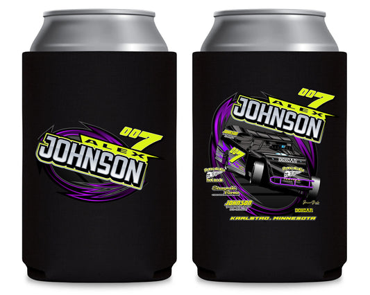 Alex Johnson Racing Can Coozie