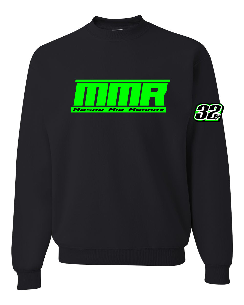 Musel Racing Black Crewneck Sweatshirt