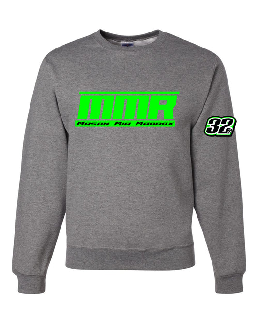 Musel Racing Gray Crewneck Sweatshirt