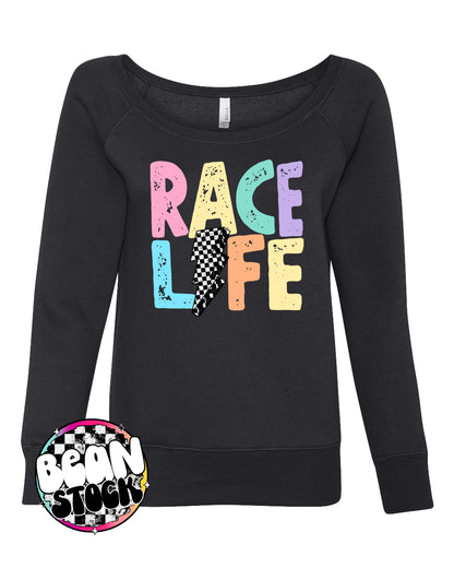 Race Life Pastel Color - Youth.Toddler.Onesie